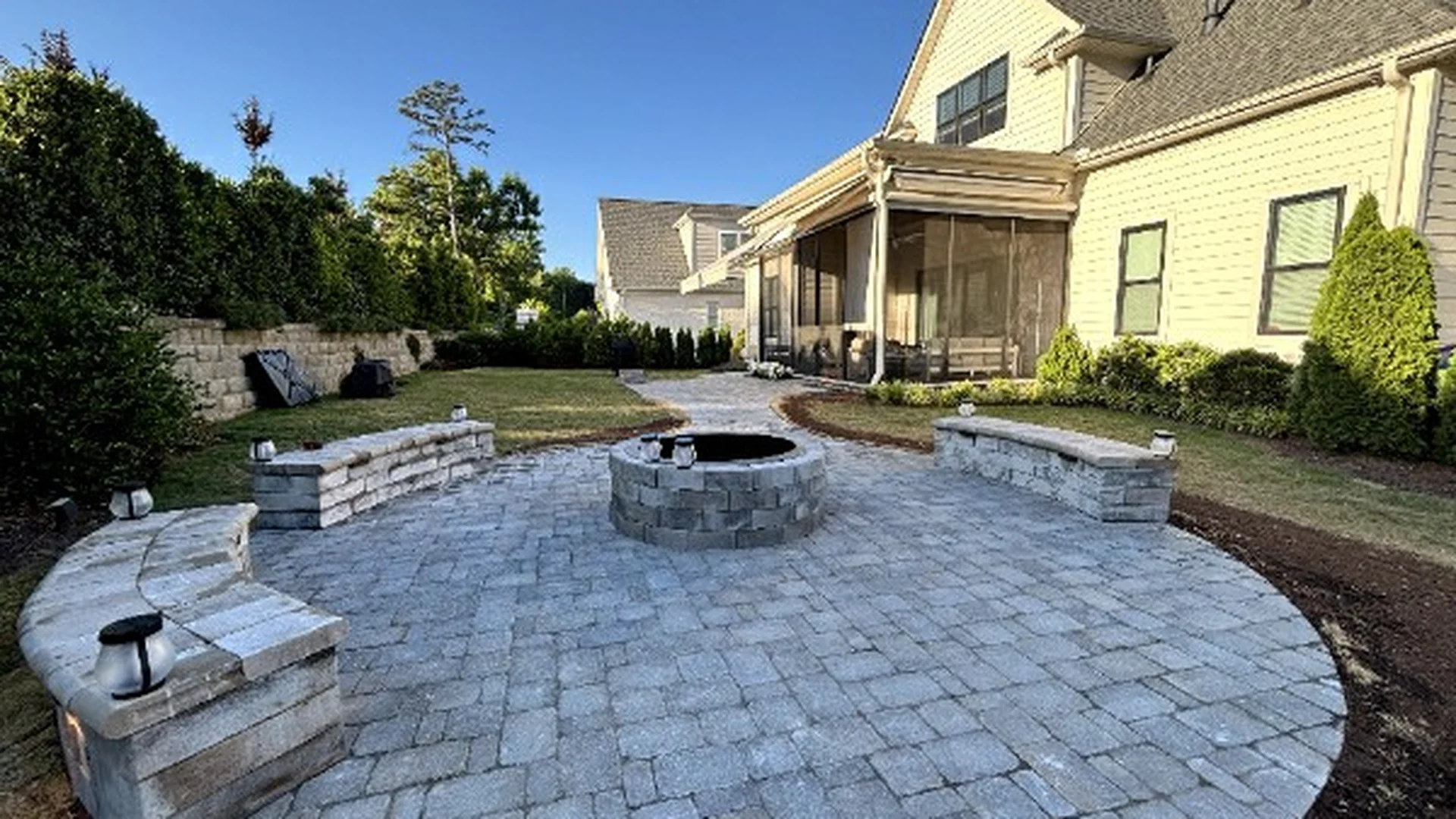 Patios project example for Mauldin, South Carolina